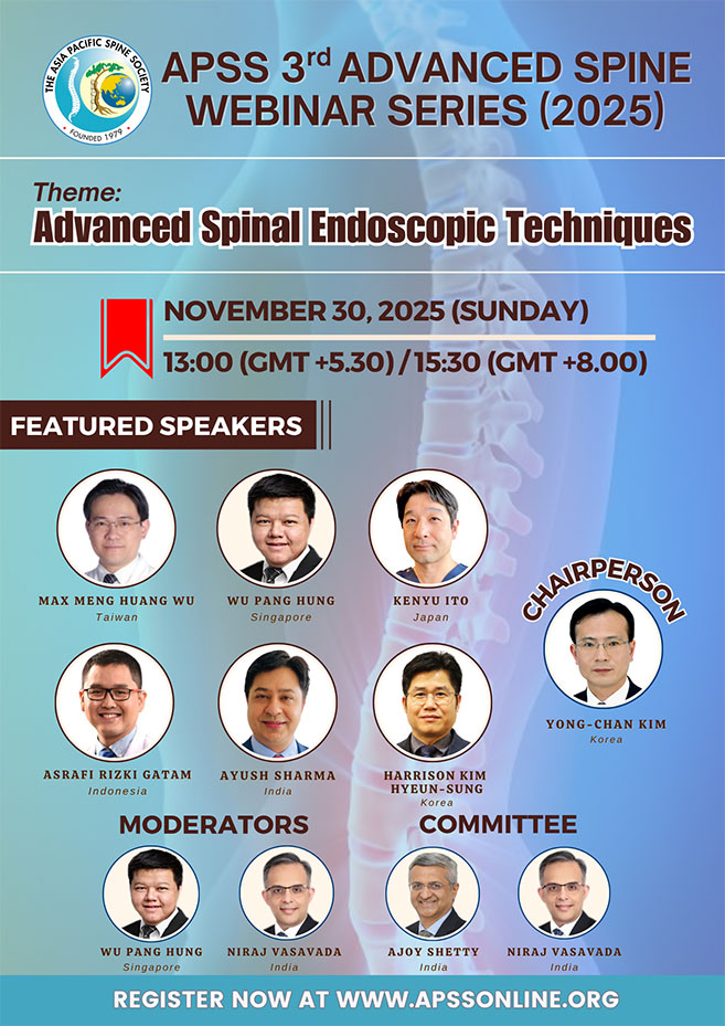 APSS 3rd Advanced Spine Webinar