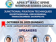 APSS 3rd Basic Spine Webinar 2025