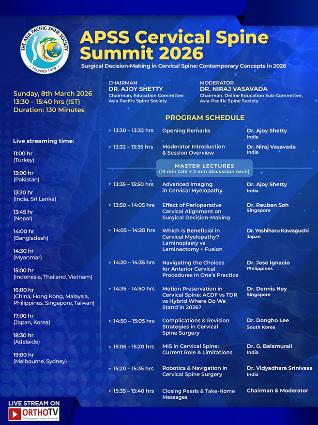 APSS Cervical Spine Summit 2026